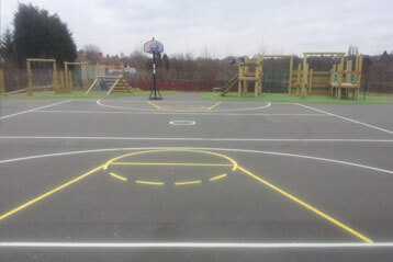 school sports court